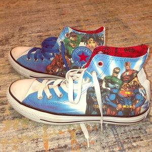 Converse all star justice league high tops